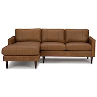 Contemporary Chaise Sofa with LAF Chaise