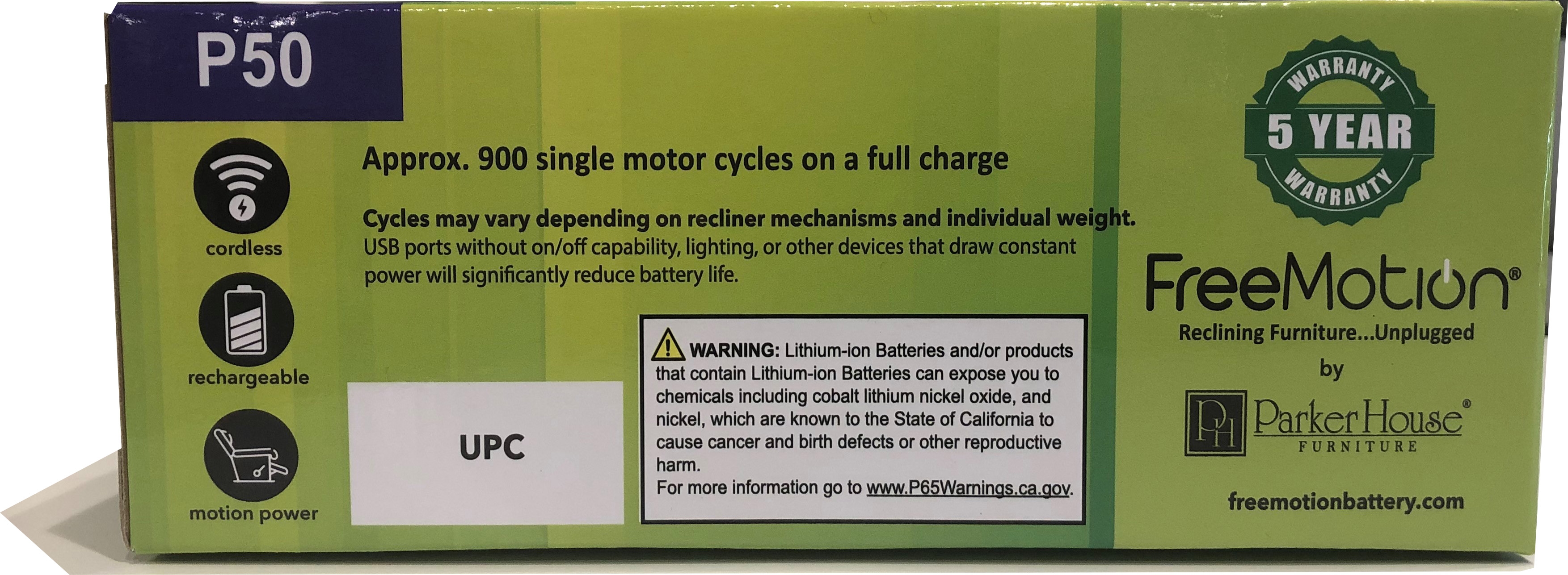 5000mAh Battery, Bracket and Y2 cable