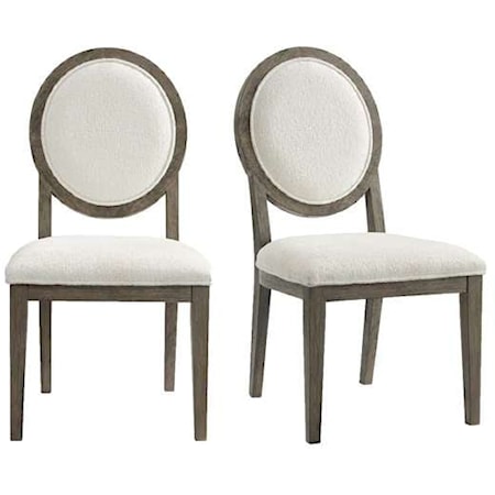 Contemporary Round Back Dining Chair