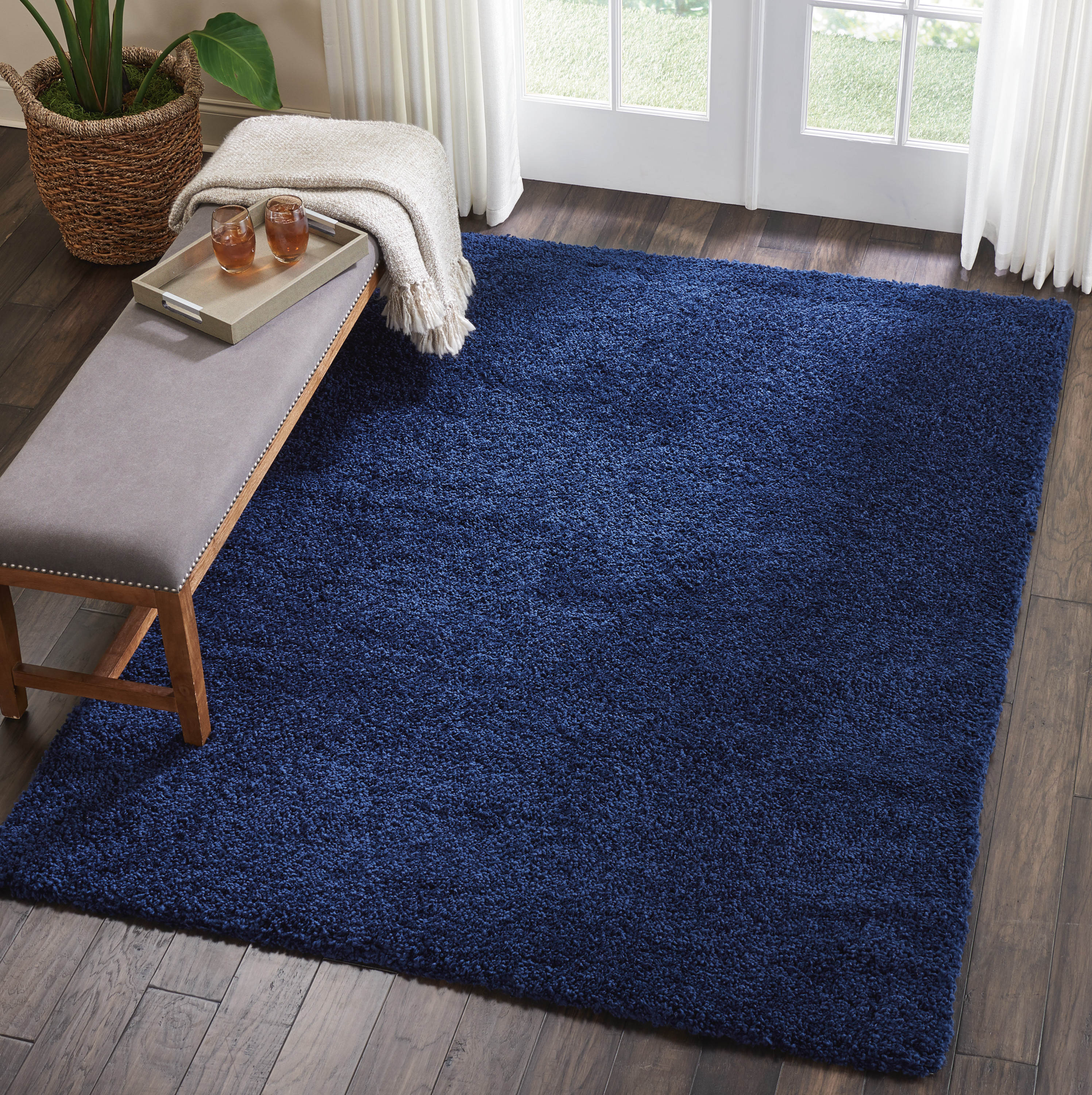 Nourison Malibu Shag 5'3" x 7'3"  Rug