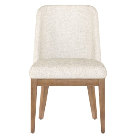 Two-Tone Upholstered Side Chair
