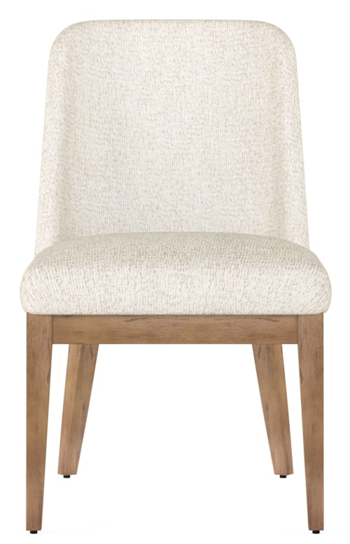 Contemporary Two-Tone Upholstered Side Chair
