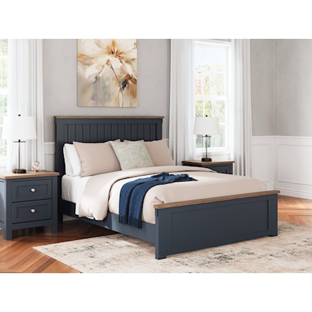 Queen Panel Bed