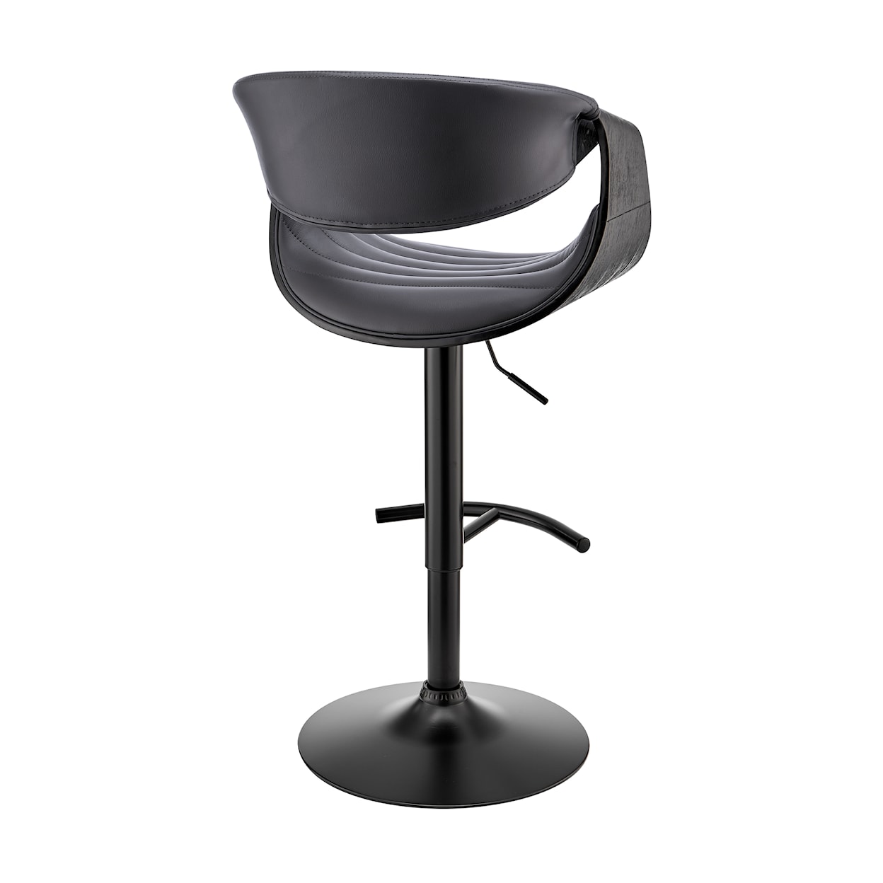 Armen Living Gionni Upholstered Swivel Bar Stool