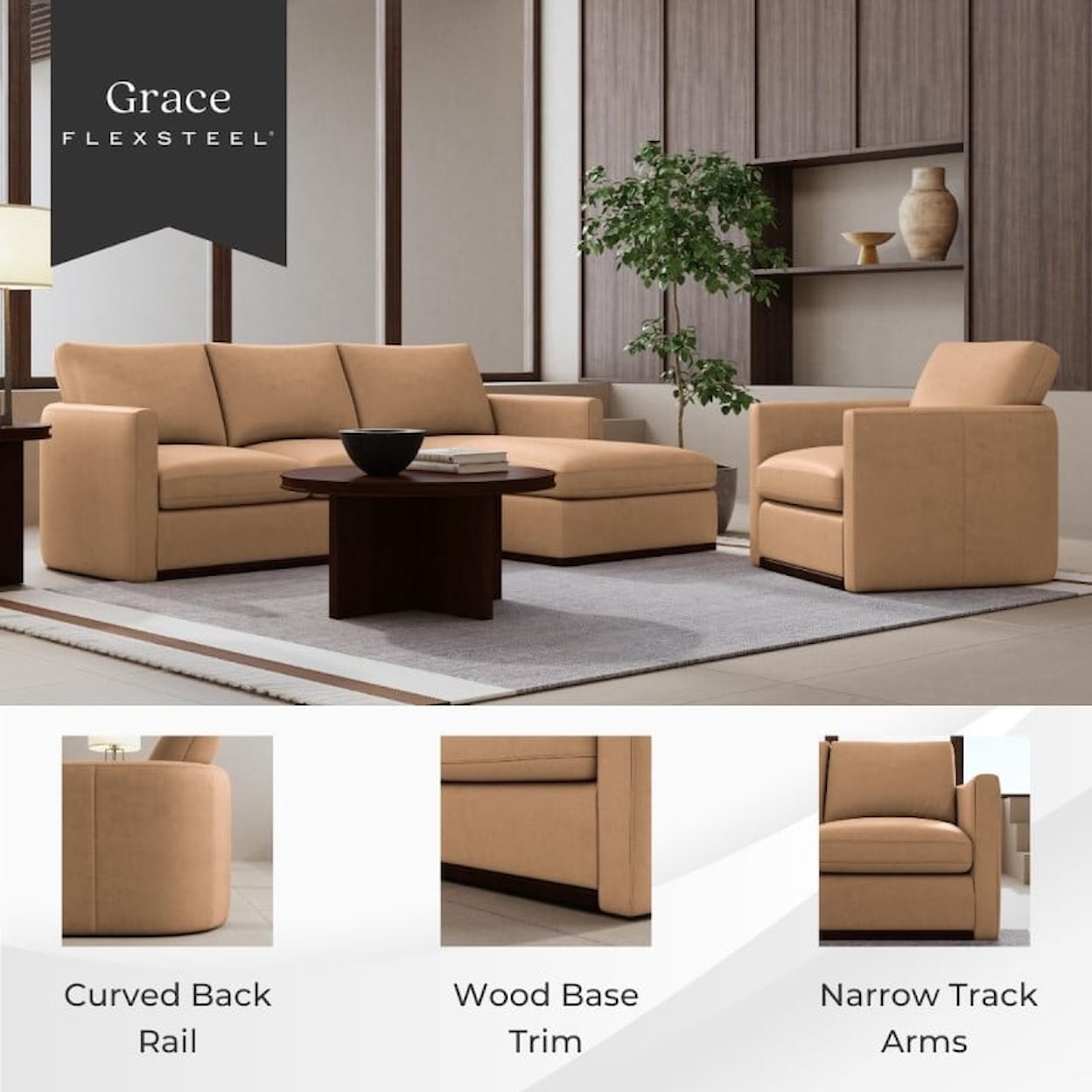 Flexsteel Latitudes- Grace 2-Piece Sectional Sofa
