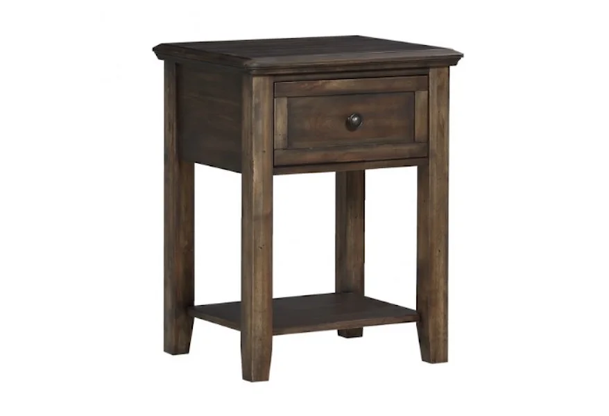 Daphne One-Drawer Nightstand by Winners Only at Conlin's Furniture