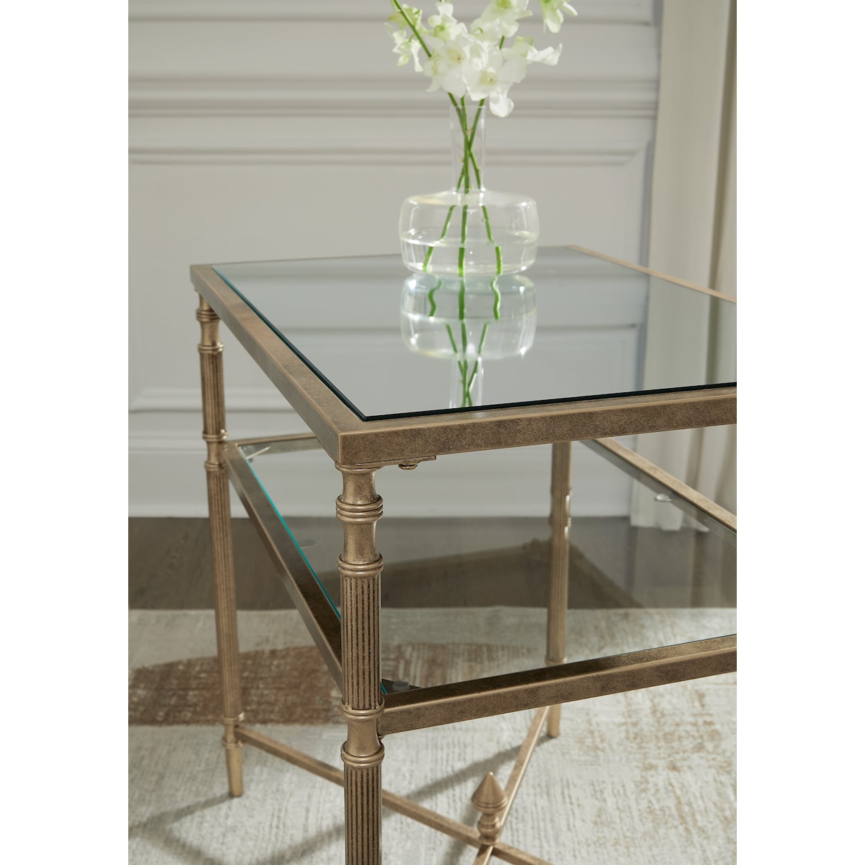 Benchcraft Cloverty Rectangular End Table