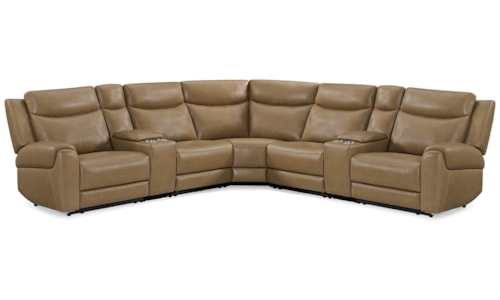 Casual Zero Gravity 7-Piece Power Reclining Sectional Sofa with Heat, Massage and Power Lumbar