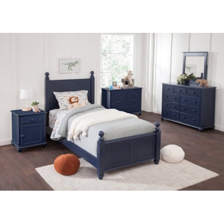 Twin Panel Bed
