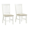 Elements International Stone Dining Side Chair Set