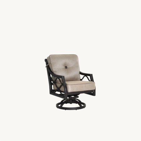 Cushioned Swivel Rocker