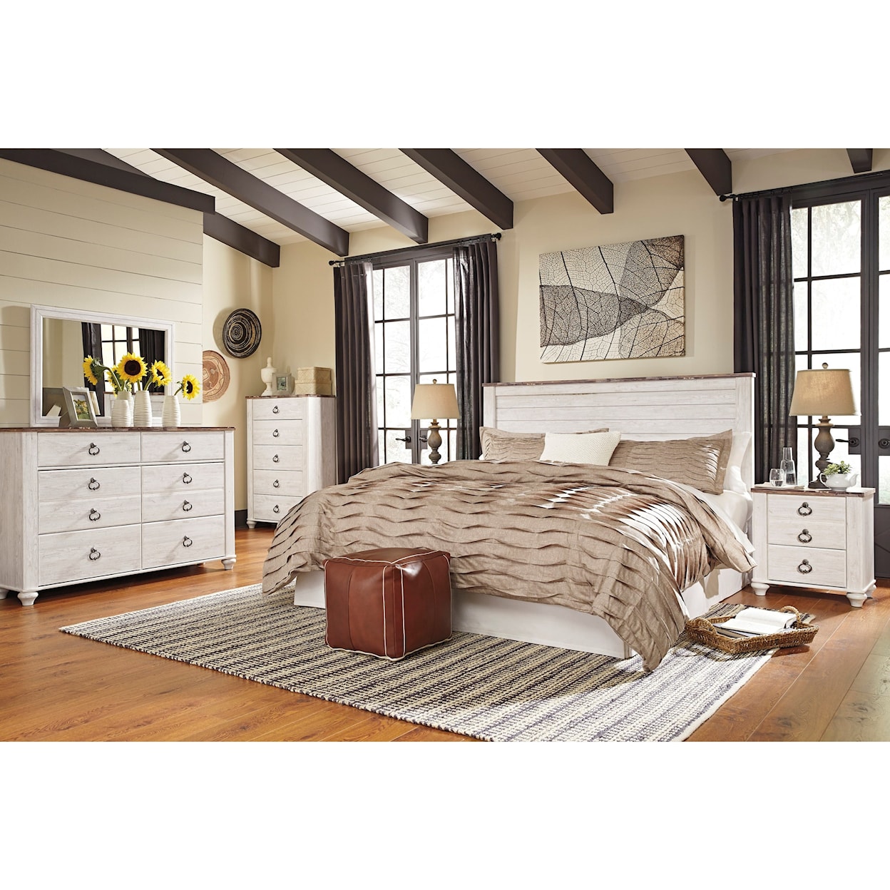 Michael Alan Select Willowton King/California King Bedroom Group