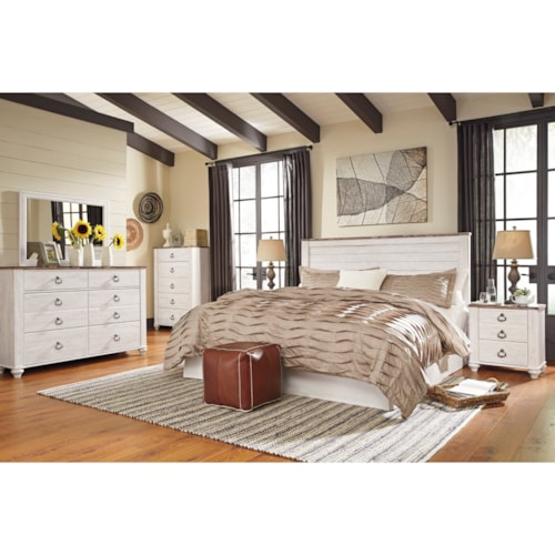 King/California King Headboard, Dresser, Mirror, Chest and Nightstand