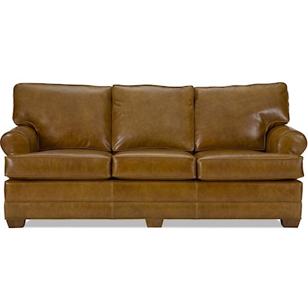 3-Seat Leather Sofa