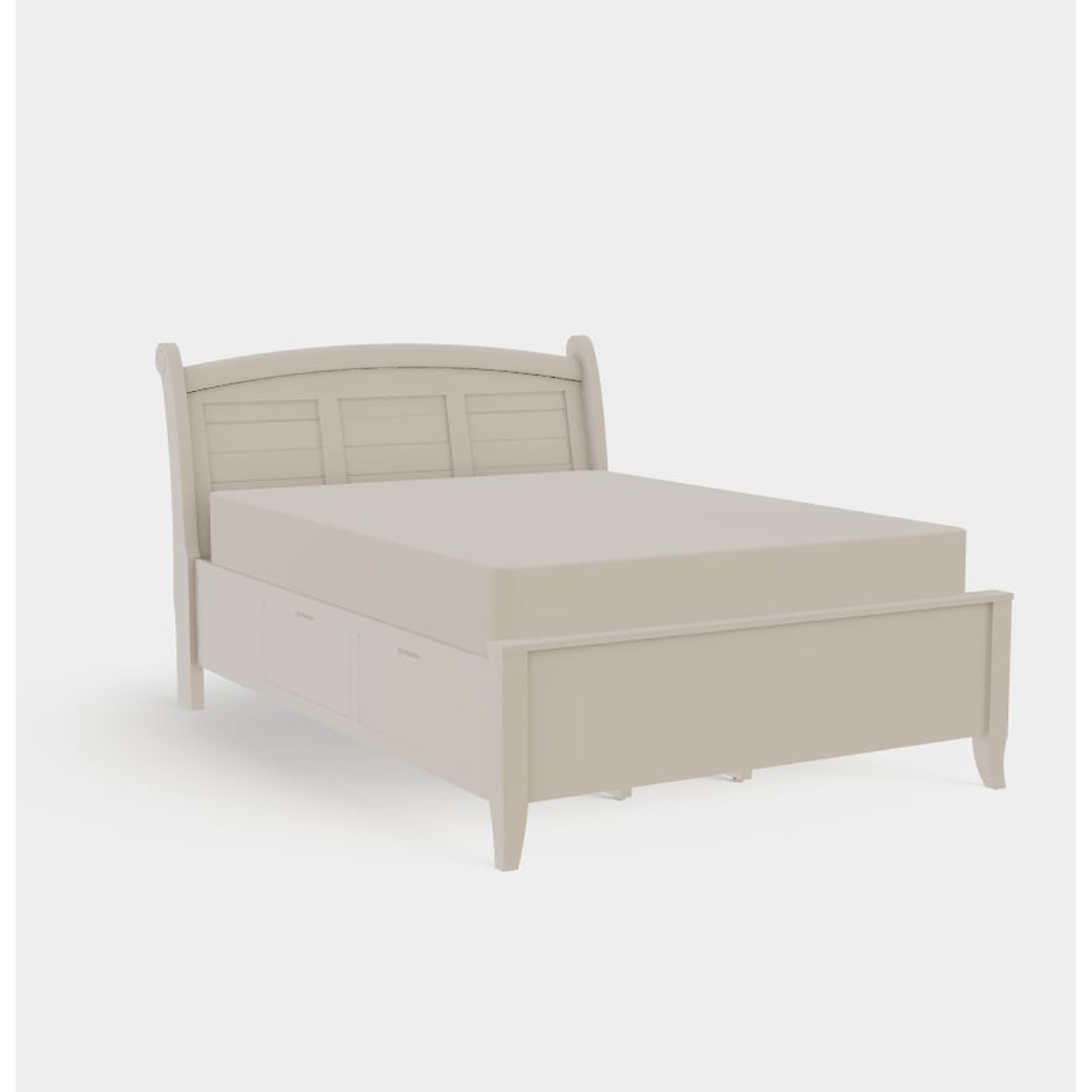 Mavin Tribeca Queen Arched Both Drawerside Bed