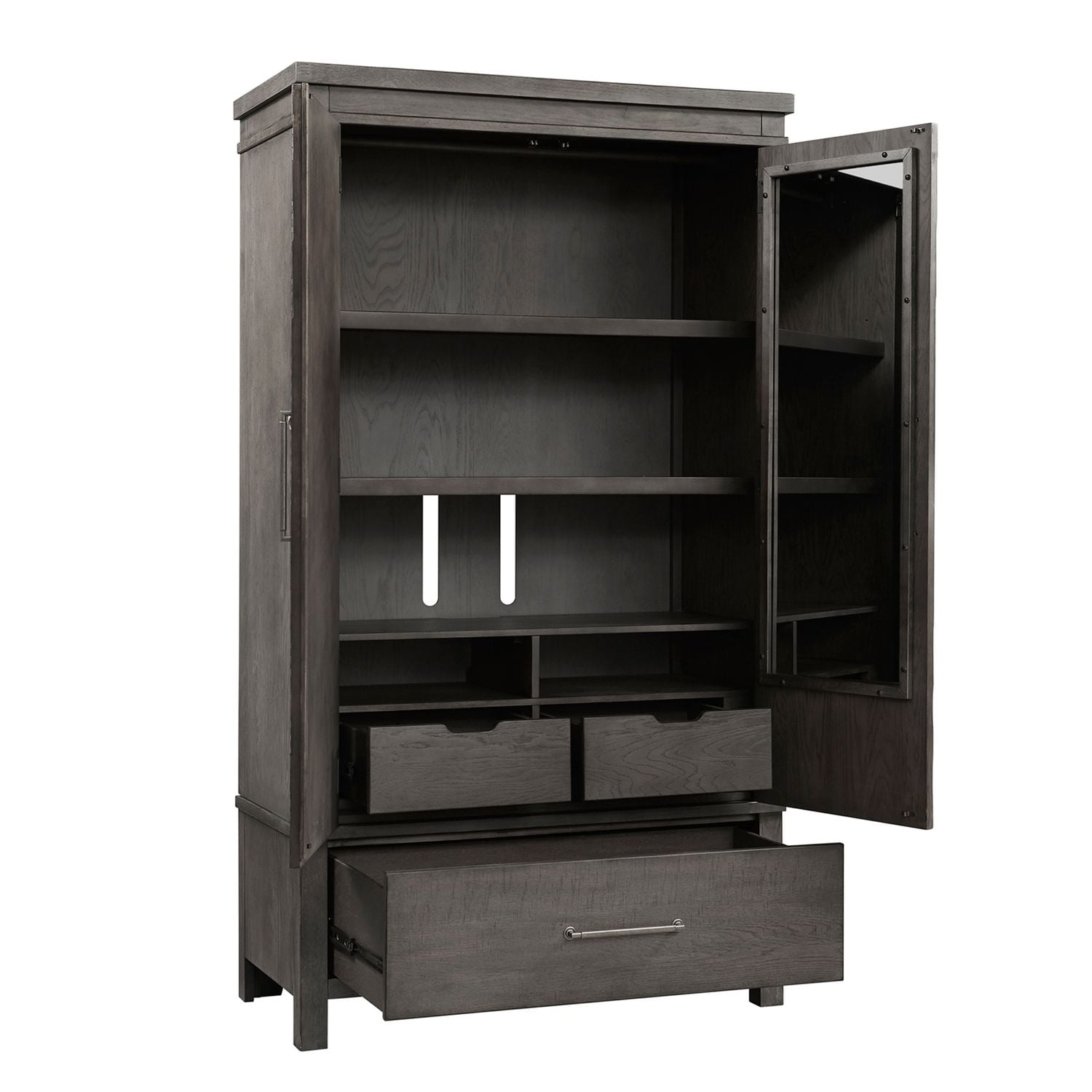 Liberty Furniture Modern Farmhouse 406BRARM Contemporary 2Door
