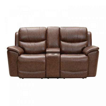 Power Reclining Console Loveseat