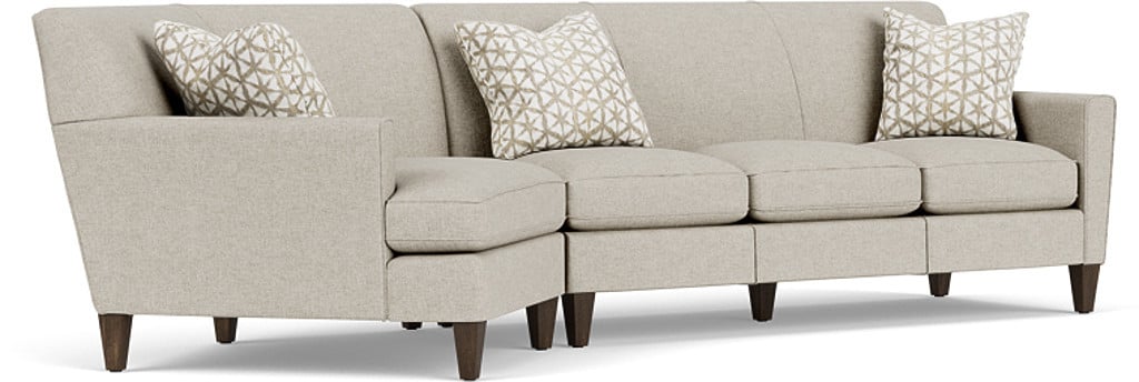 Flexsteel Digby 2-Piece Sectional with LAF Angled Chaise