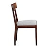 Moe's Home Collection Leone Leone Dining Chair Walnut M2