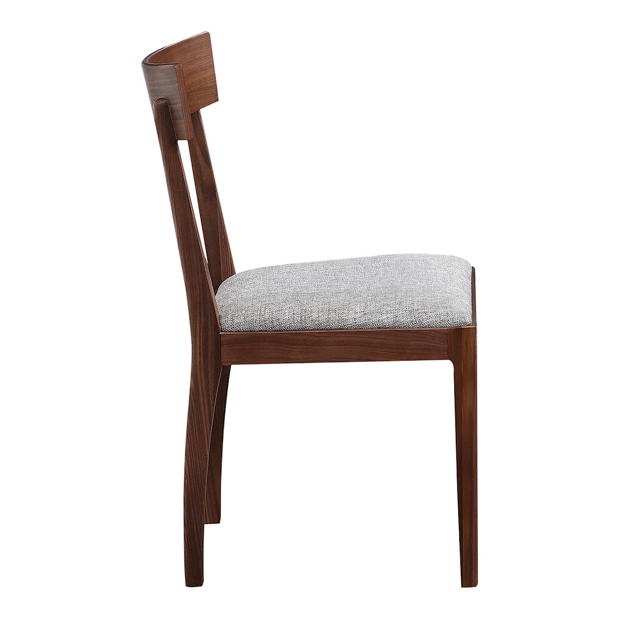 Moe's Home Collection Leone Leone Dining Chair Walnut M2