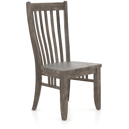 Traditional Slat Back Side Chair
