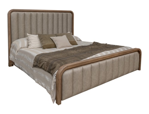 Contemporary Queen Upholstered Bed