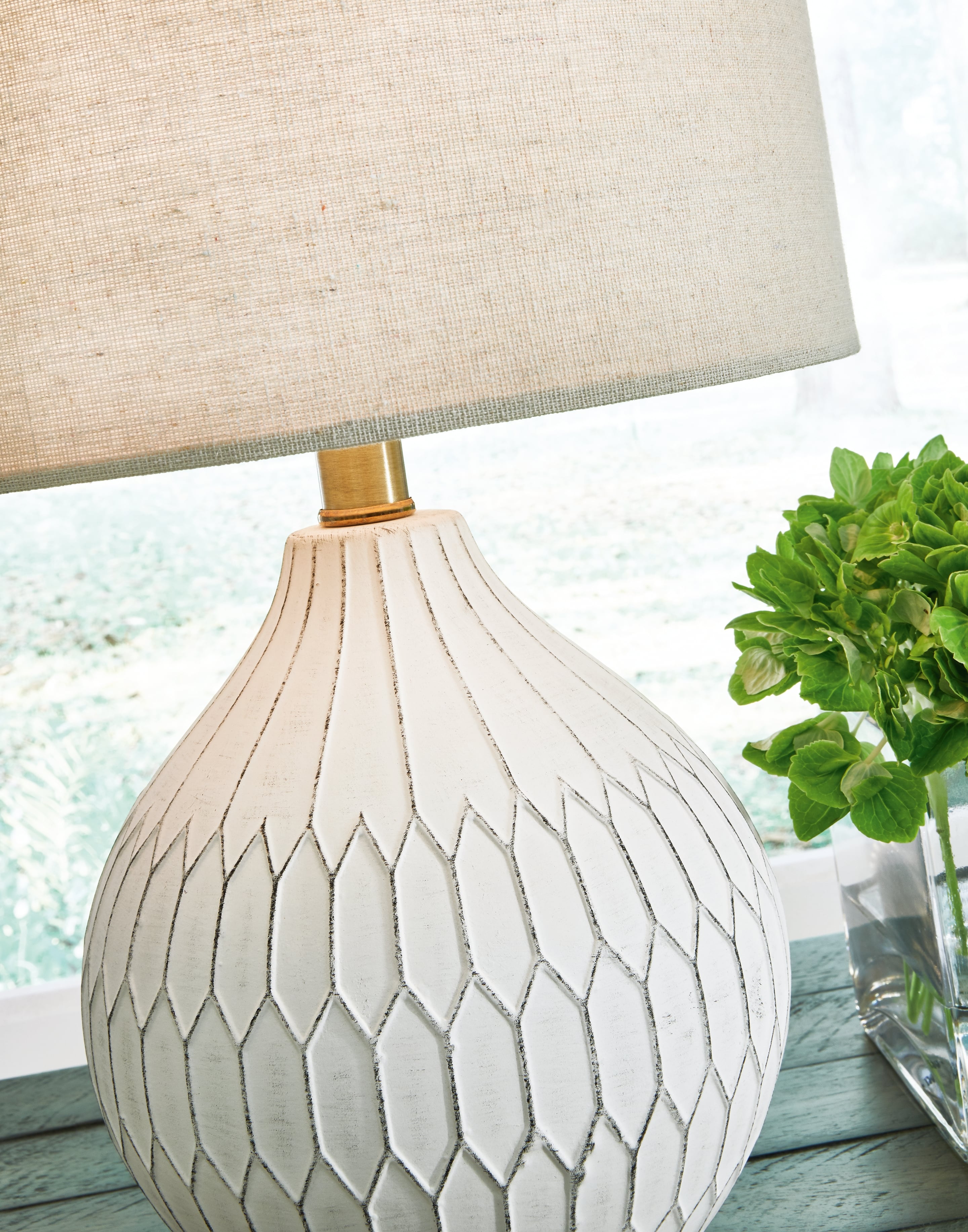 Signature Design by Ashley Wardmont Ceramic Table Lamp