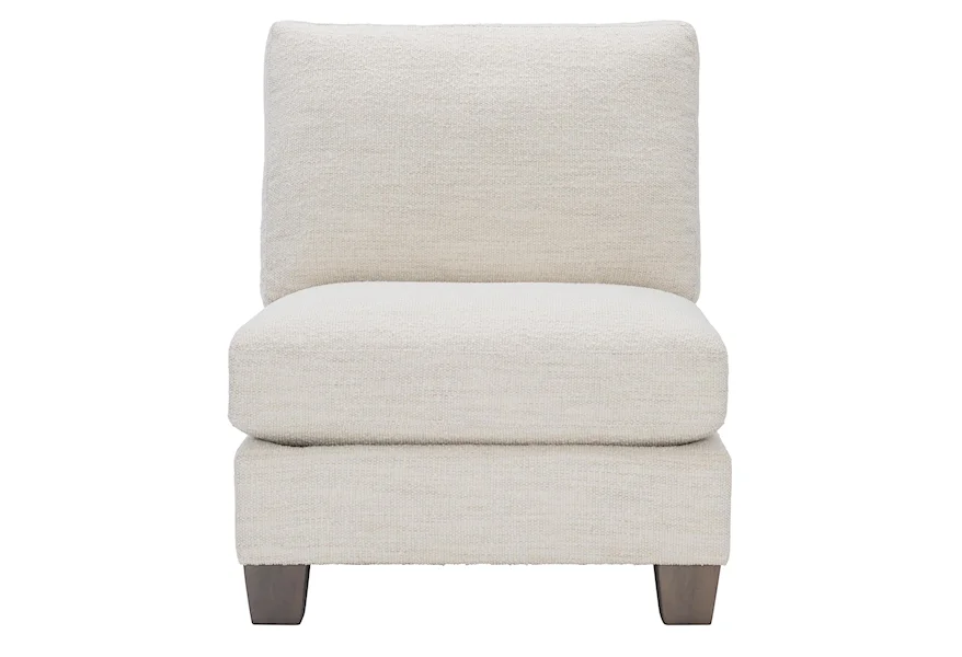 Bernhardt Living Larson Fabric Armless Chair by Bernhardt at Z & R Furniture