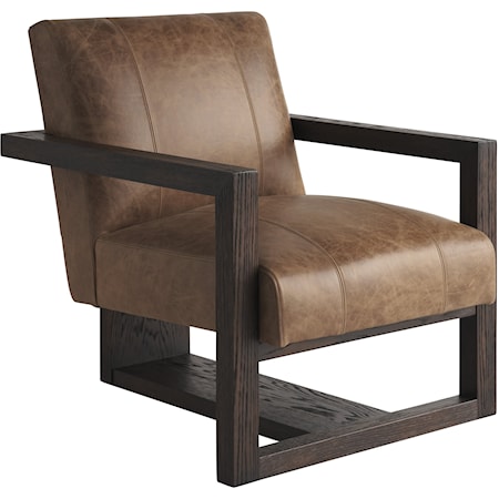 Contemporary Flanders Leather Chair