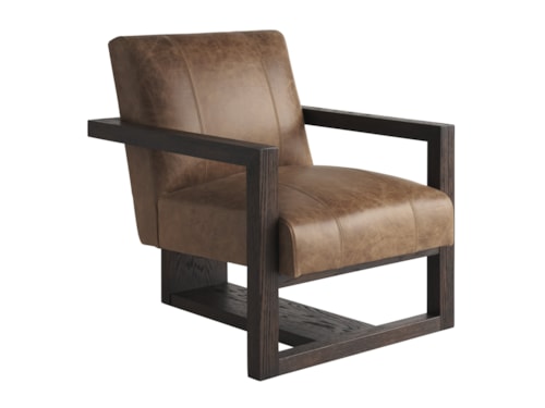 Contemporary Flanders Leather Chair