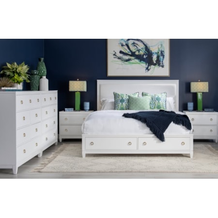 Queen Storage Bed