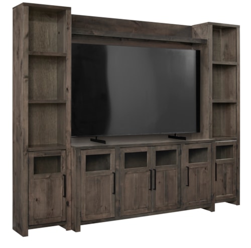Farmhouse Entertainment Wall