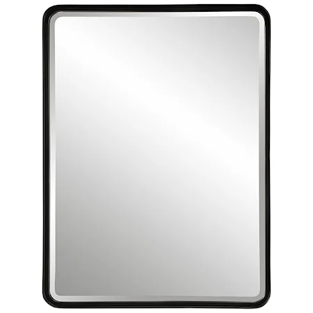 Crofton Black Large Mirror