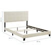 Modway Amira King Upholstered Bed