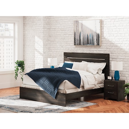 King Panel Bed