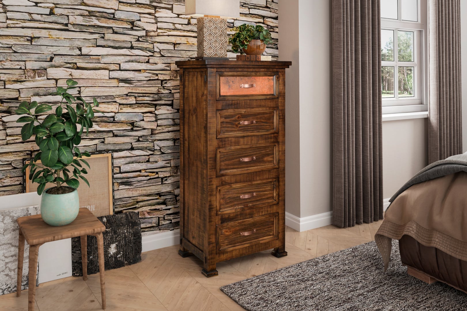 Cooper Canyon 5-Drawer Lingerie Chest