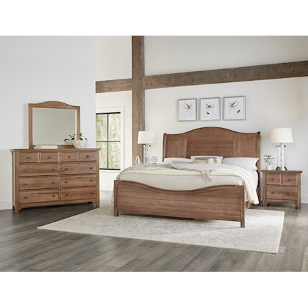 King Sleigh Bed