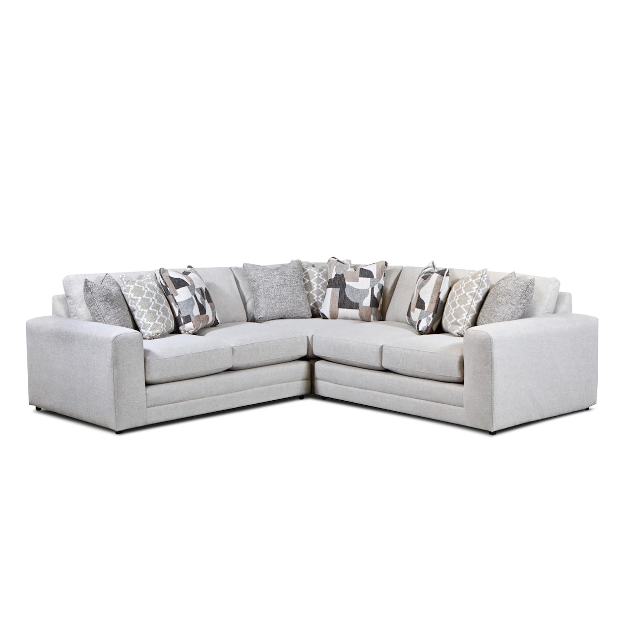 Fusion Furniture 7000 GOLD RUSH ANTIQUE Sectional