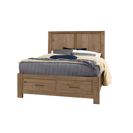 King Storage Bed