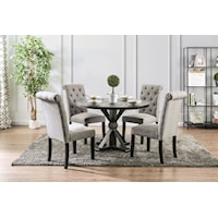 5 Pc. Round Dining Table Set