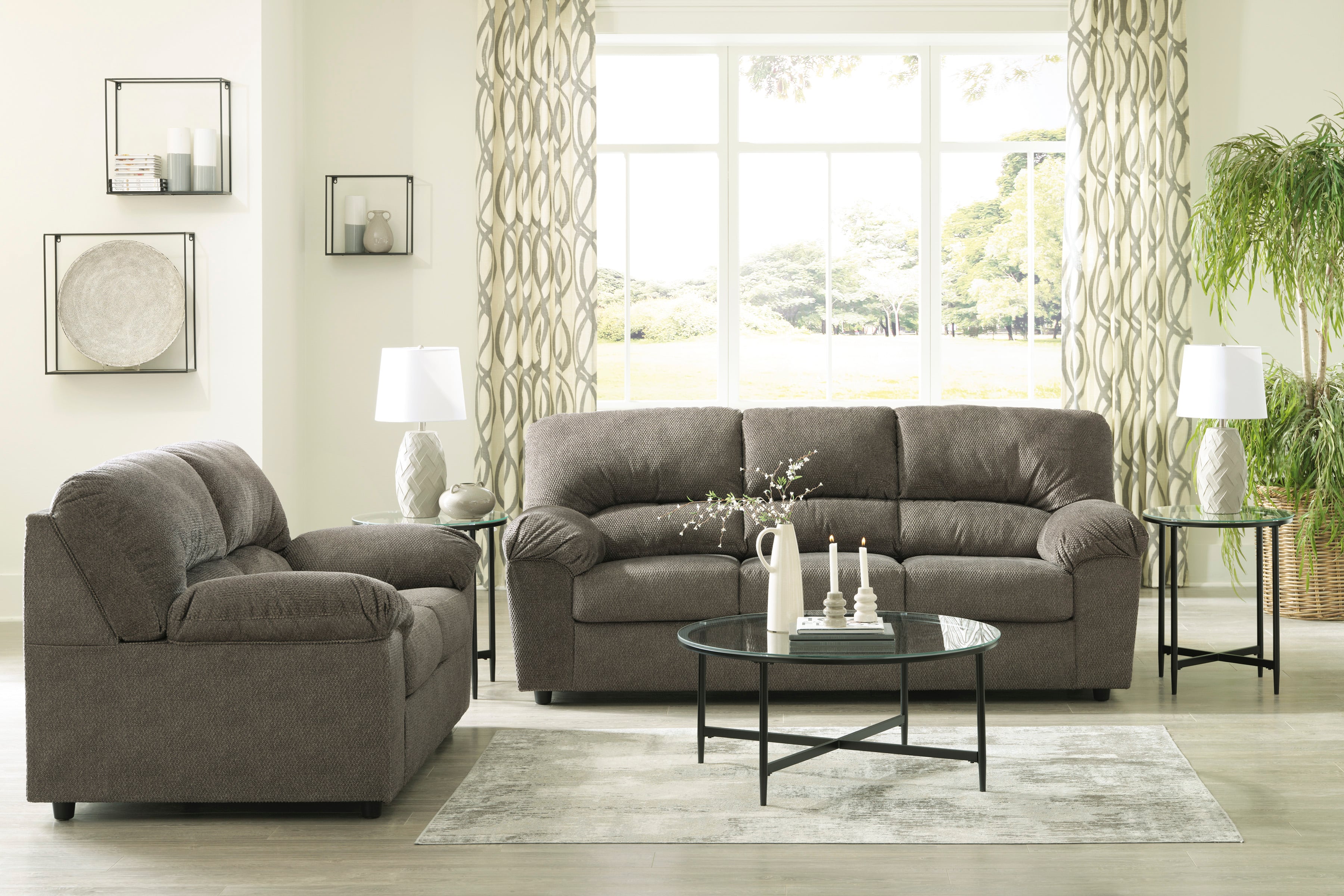 Ashley Furniture Signature Design Norlou 2950235 Loveseat Del Sol