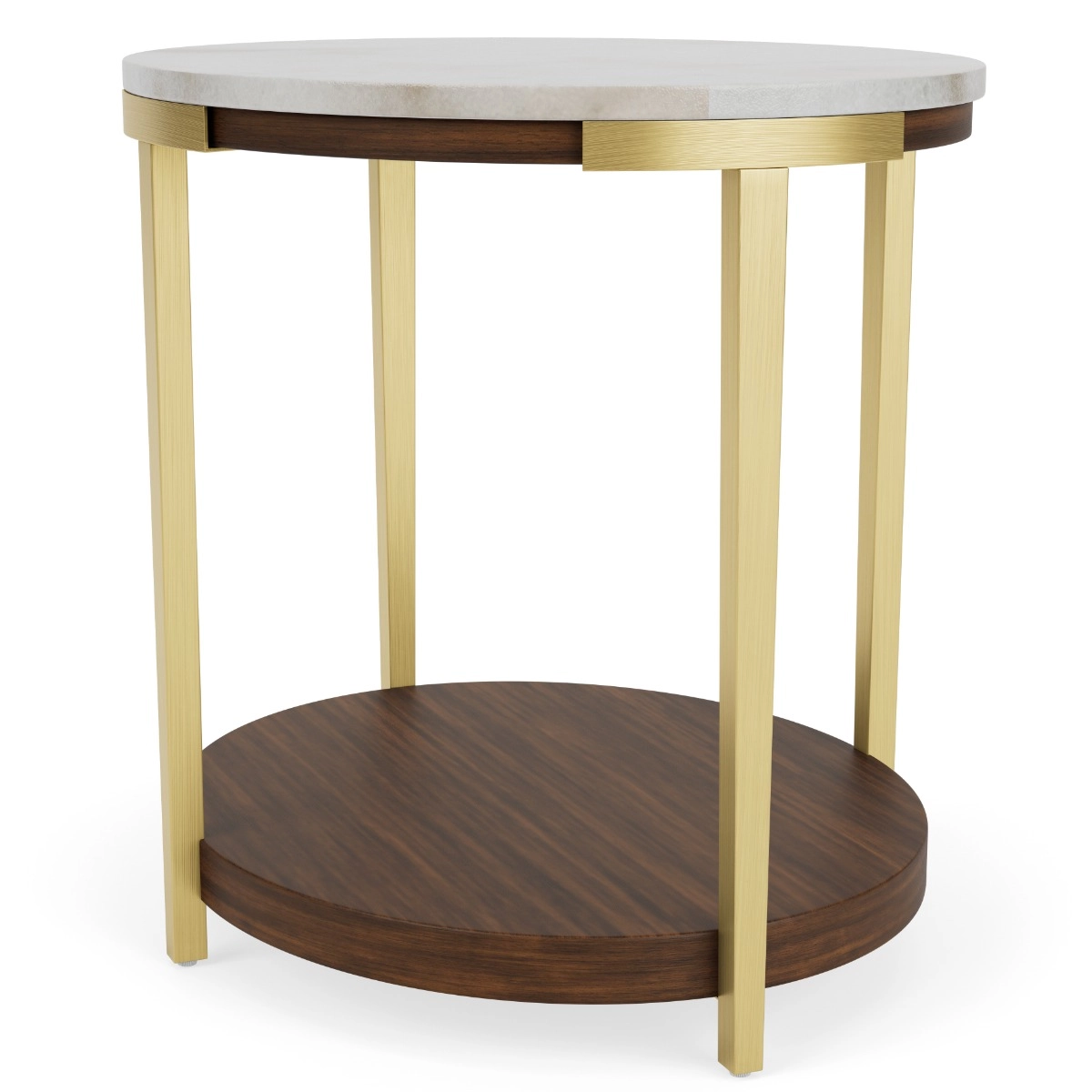 Oval End Table