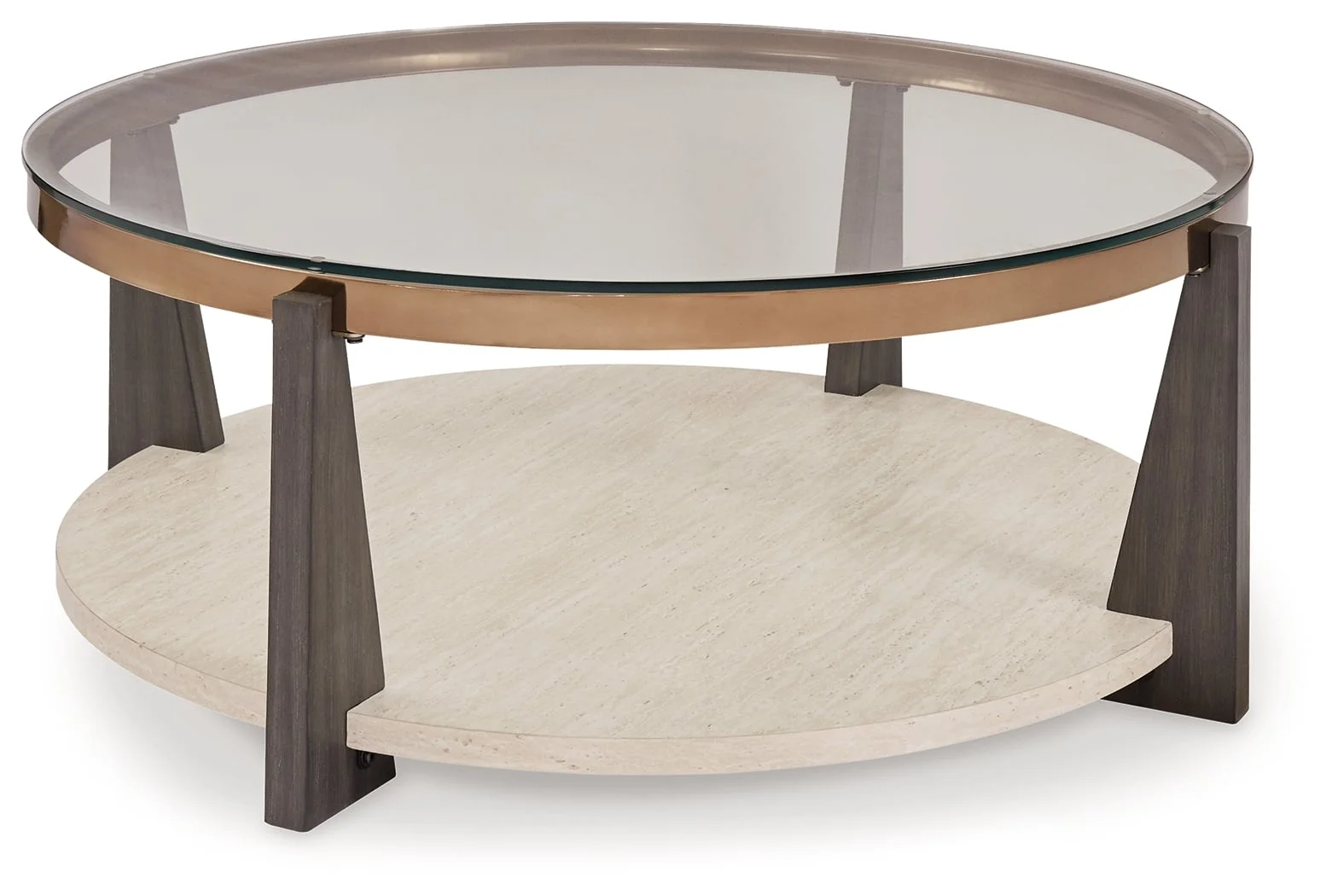 Signature Design by Ashley Frazwa T4328 Round Coffee Table
