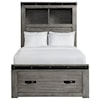 Elements International Wade Twin Storage Bed