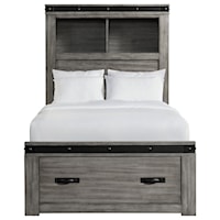 Contemporary Twin Storage Bed