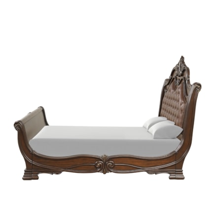 Queen Sleigh Bed