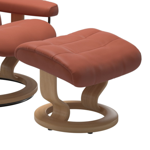 Ottoman with Classic Base