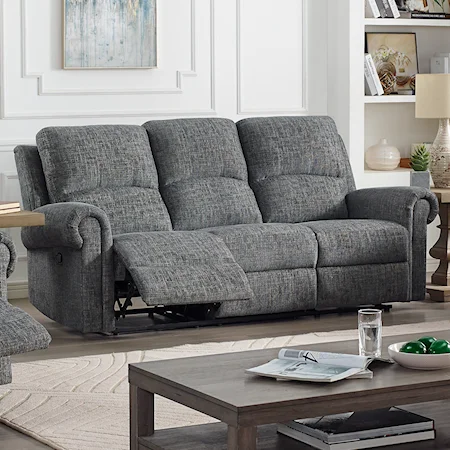 Casual Reclining Sofa