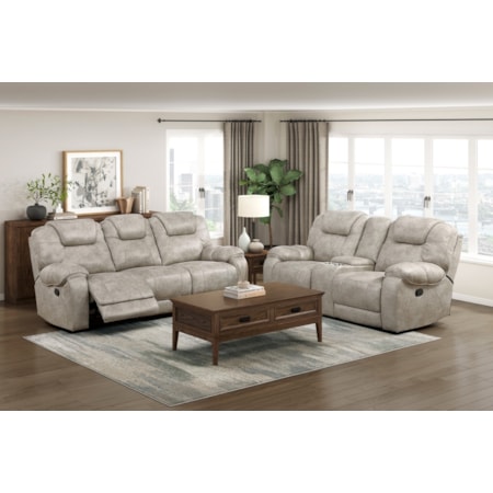 2-Piece Reclining Living Room Set