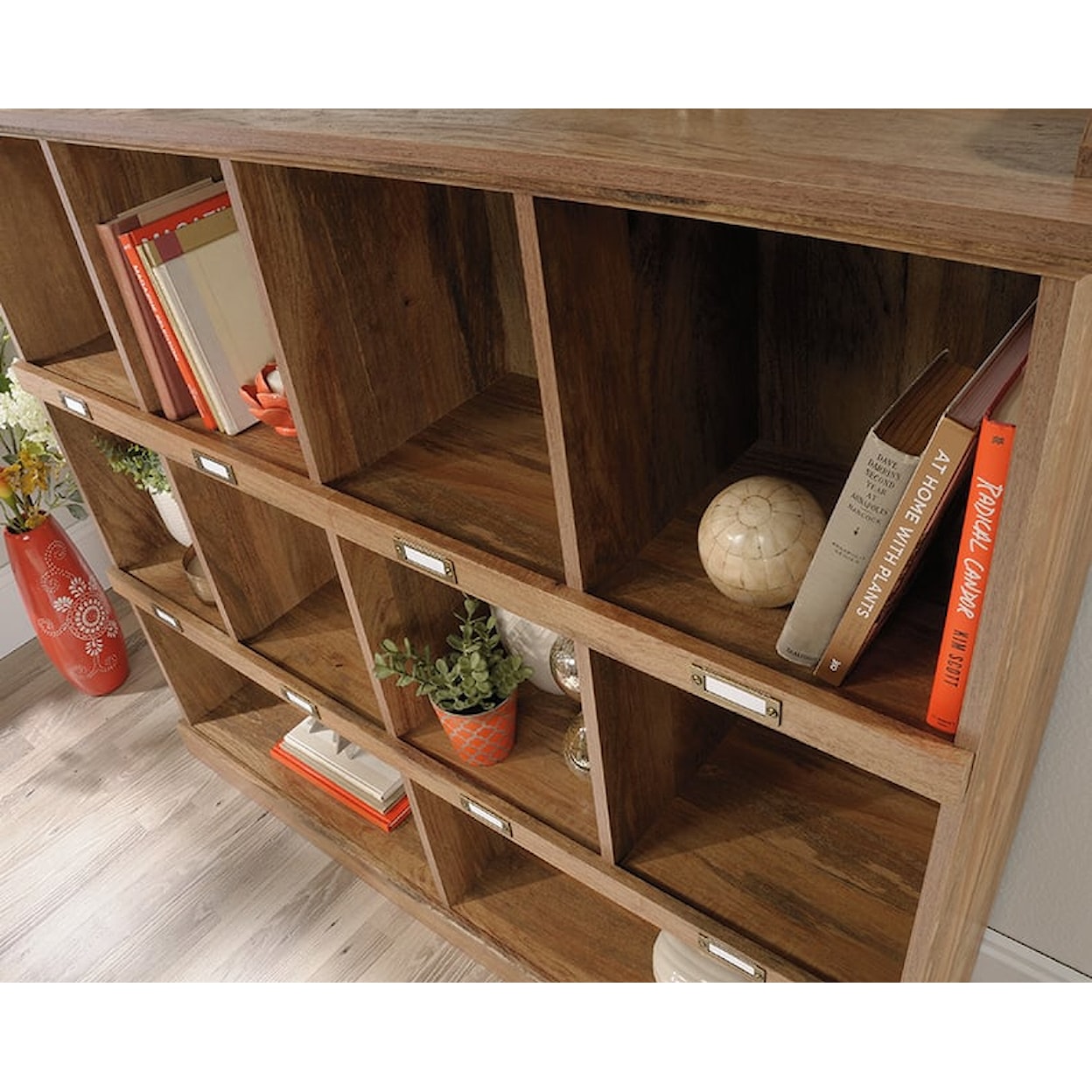 Sauder Barrister Lane Cubby Bookcase